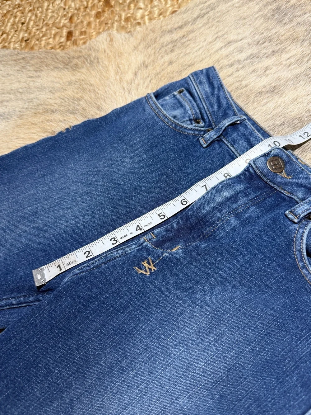 Ksubi Hi N Wasted Crop Jeans Sz 26 High Rise Cropped Skinny Medium Wash - Picture 15 of 15